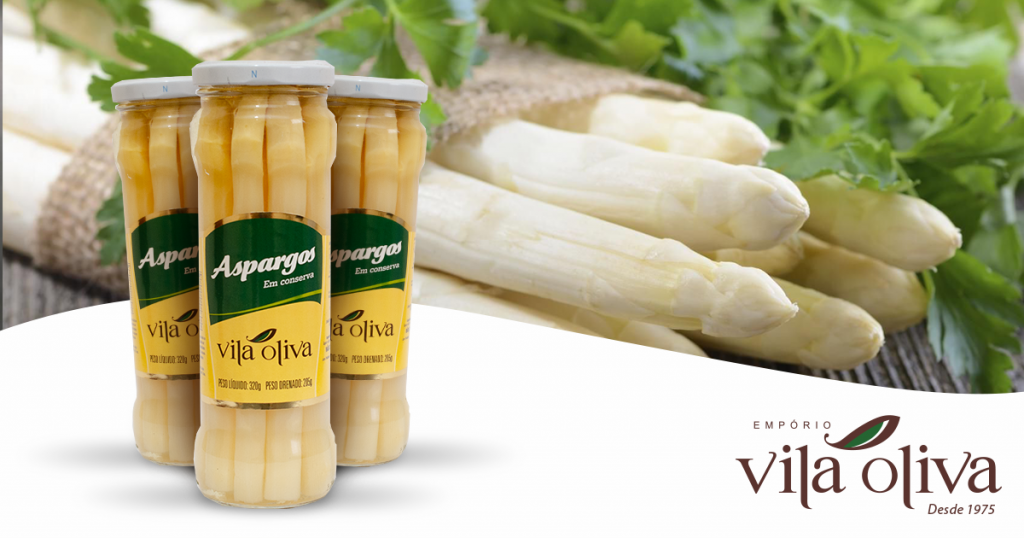 Você pode preparar receitas deliciosas com os Aspargos em Conserva Vila Oliva!